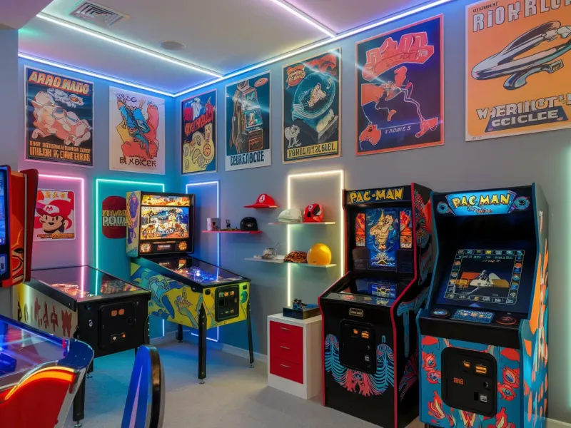 Retro Game Room