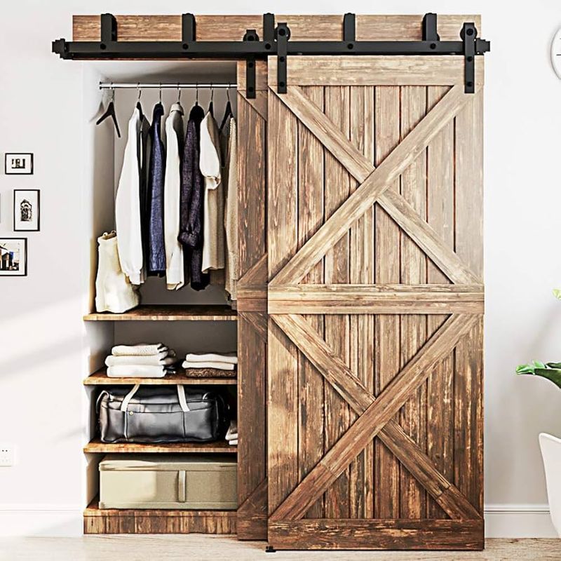 Barn Door Closet System
