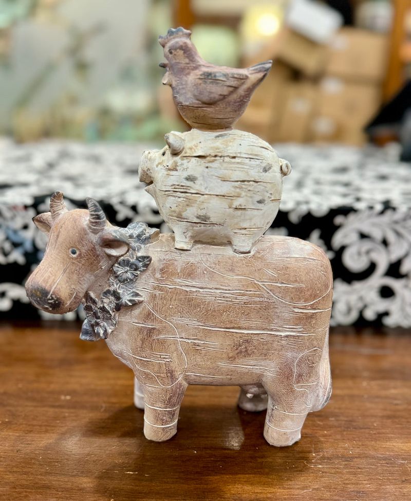 Rustic Barnyard Animal Decor