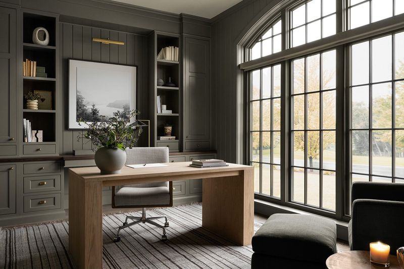 Barn-Inspired Home Office