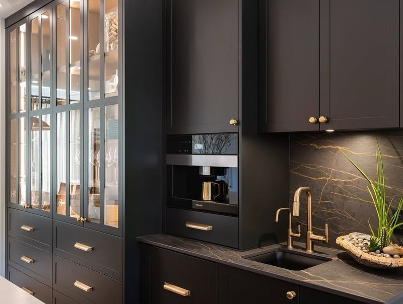 Black Kitchen Cabinets for a Sleek, Modern Look