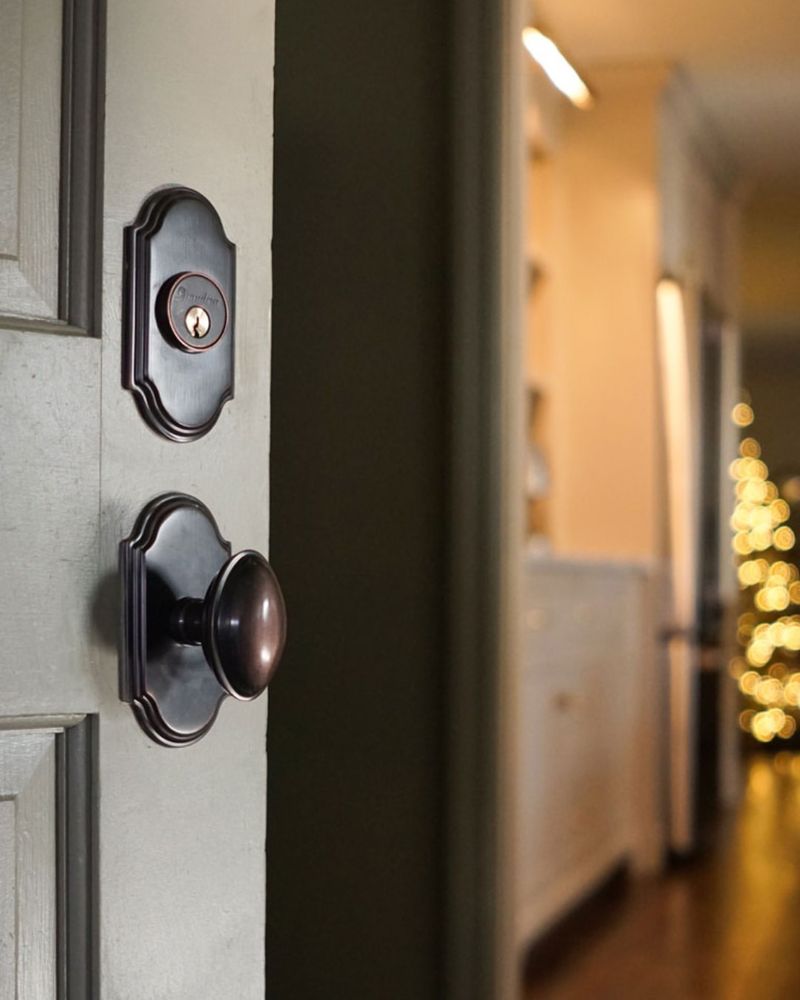 Black Door Hardware for a Polished Look