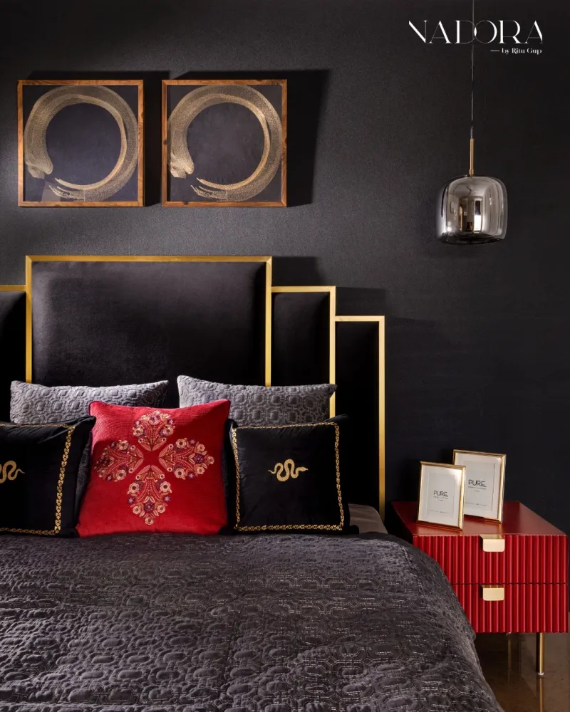 Black Bedding for a Luxe Bedroom