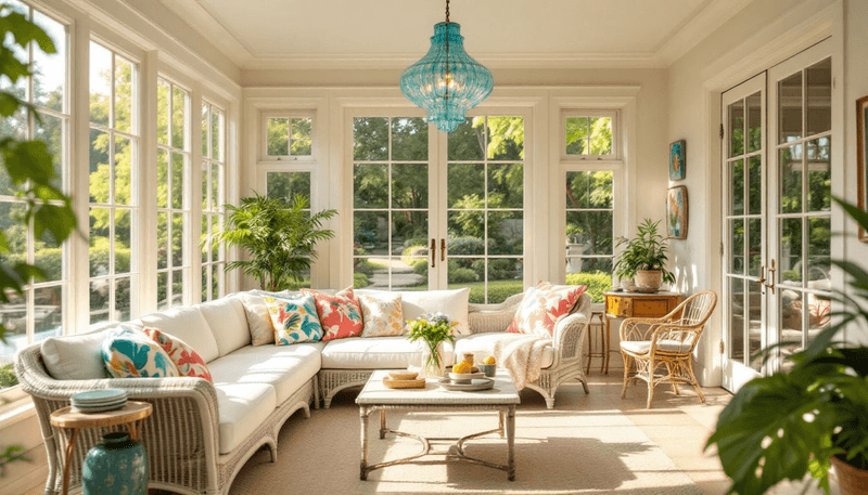 Inviting Sunroom