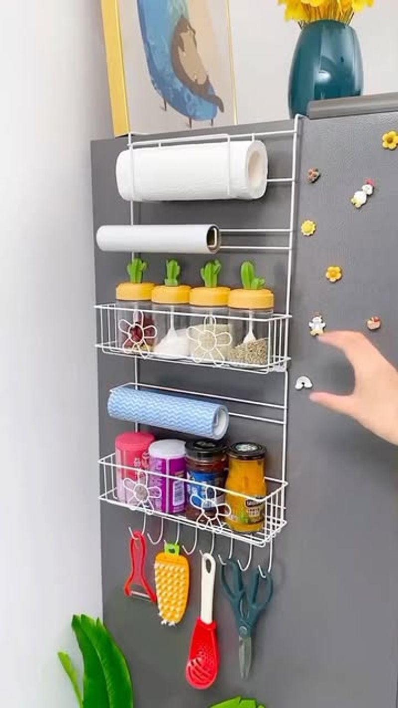 Over-The-Fridge Storage Shelf