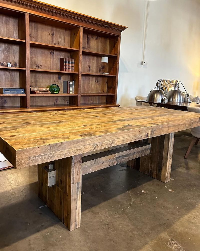 Reclaimed Wood Shelving