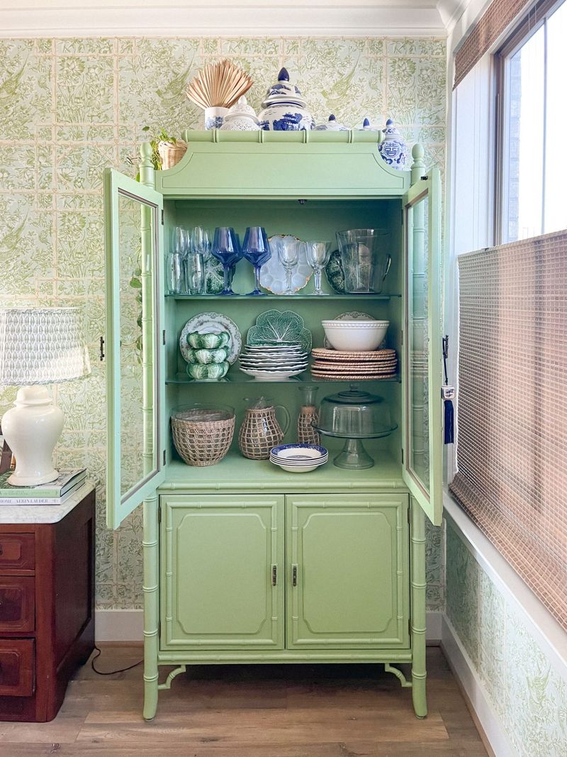 Vintage China Cabinet