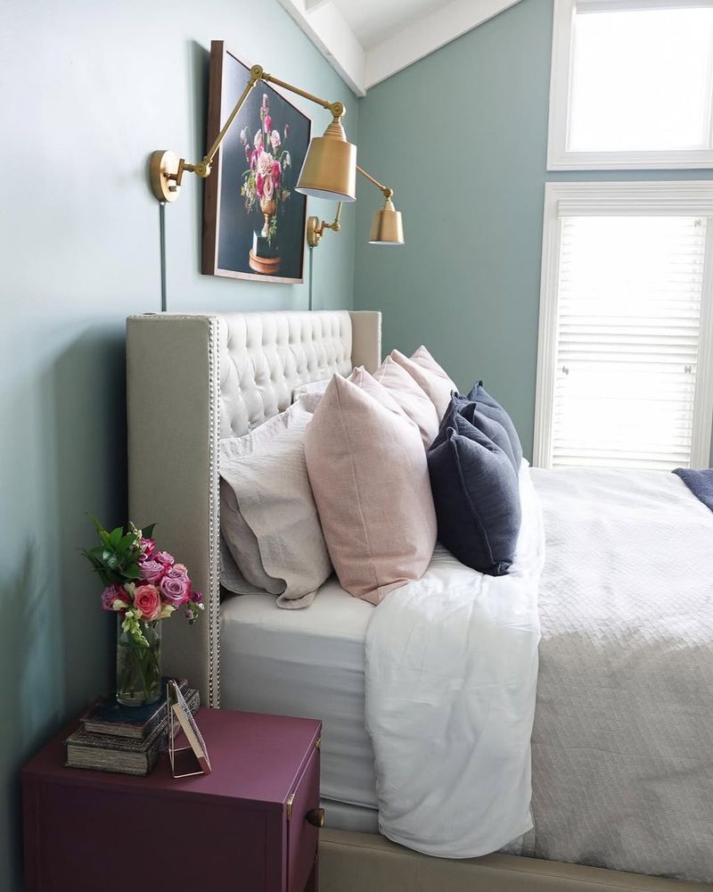 Powder Blue Guest Room