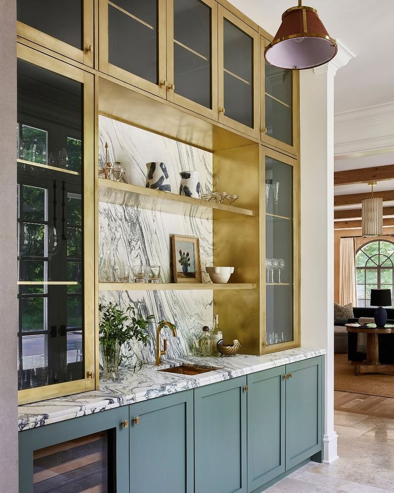 Glass-Front Cabinets