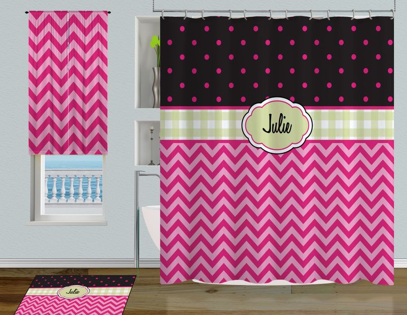 Chevron and Polka Dots