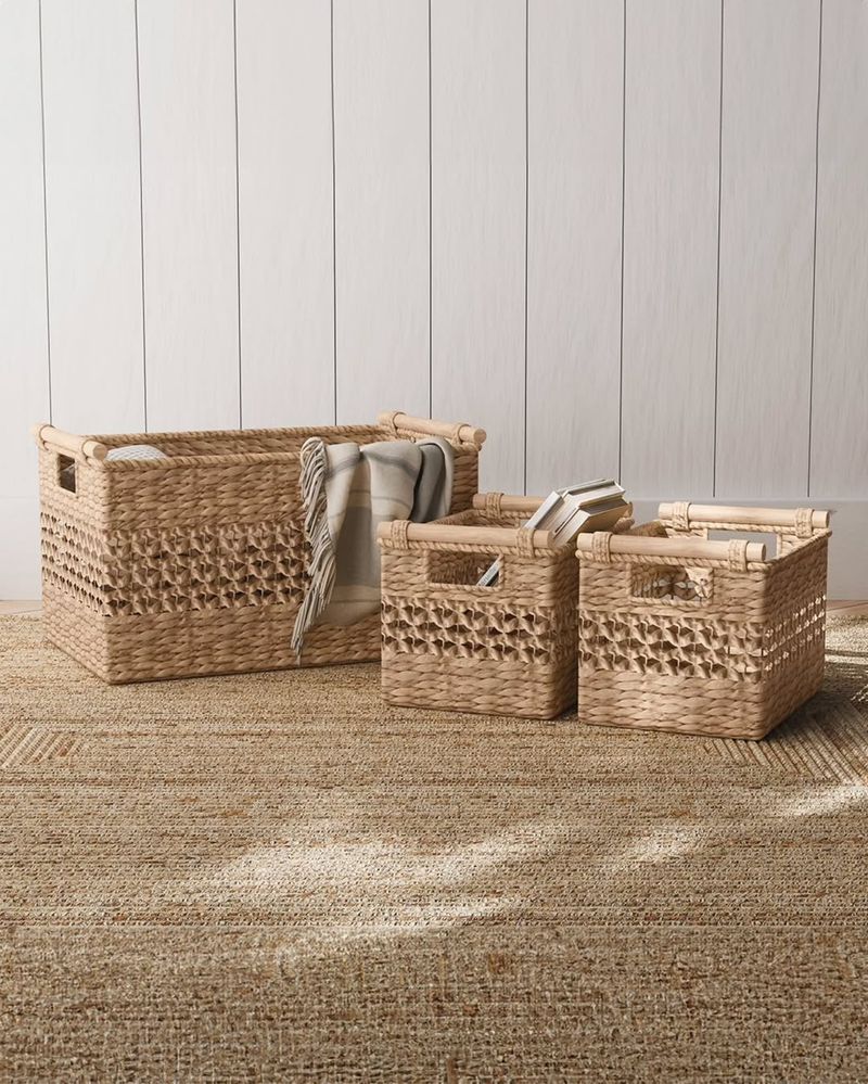 Woven Baskets for Storage