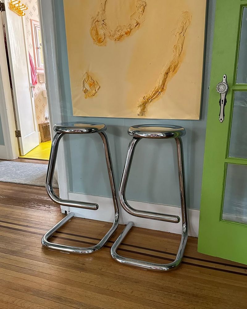 Chrome Bar Stools