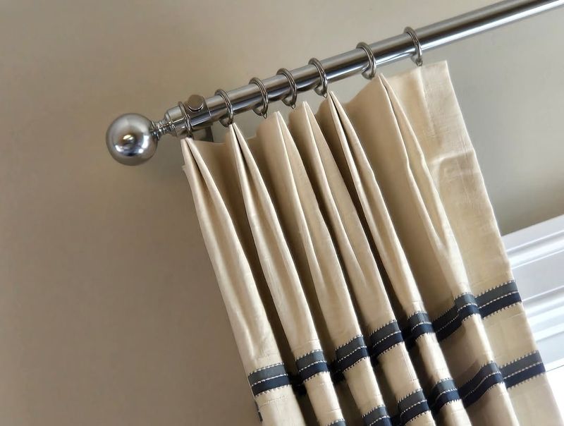 Chrome Curtain Rods