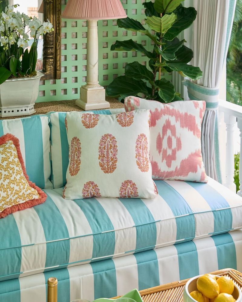 Colorful Outdoor Cushions