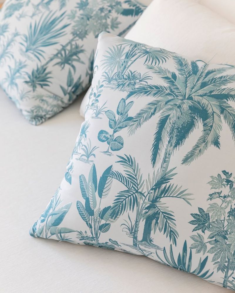 Palm Print Pillows