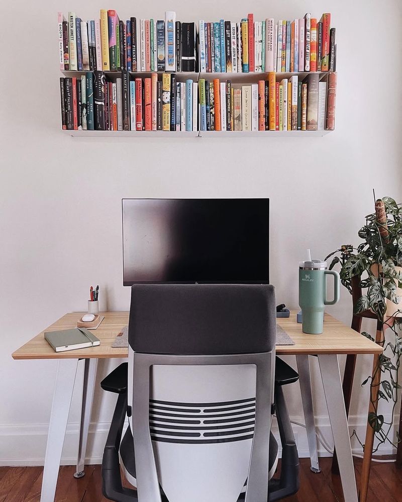 Floating Bookshelves