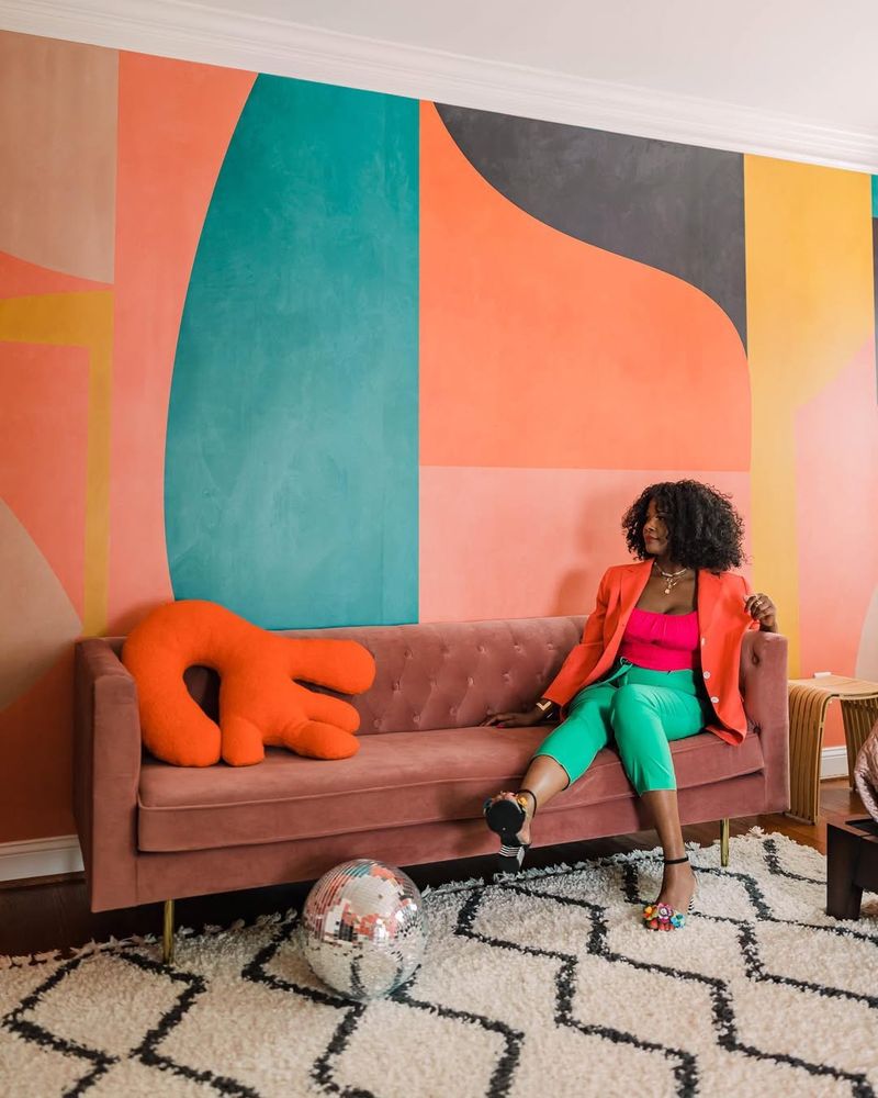 Color Blocked Walls