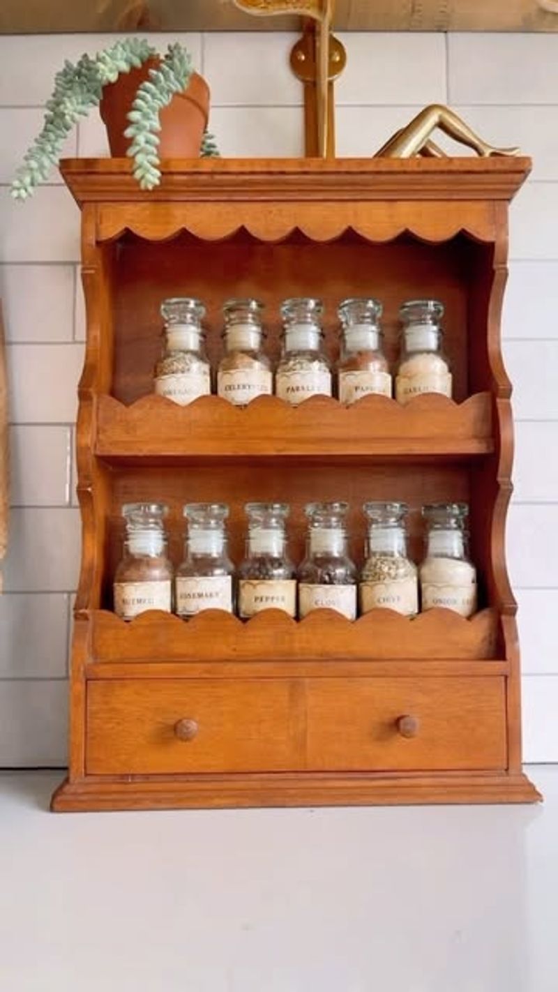 Retro Spice Rack