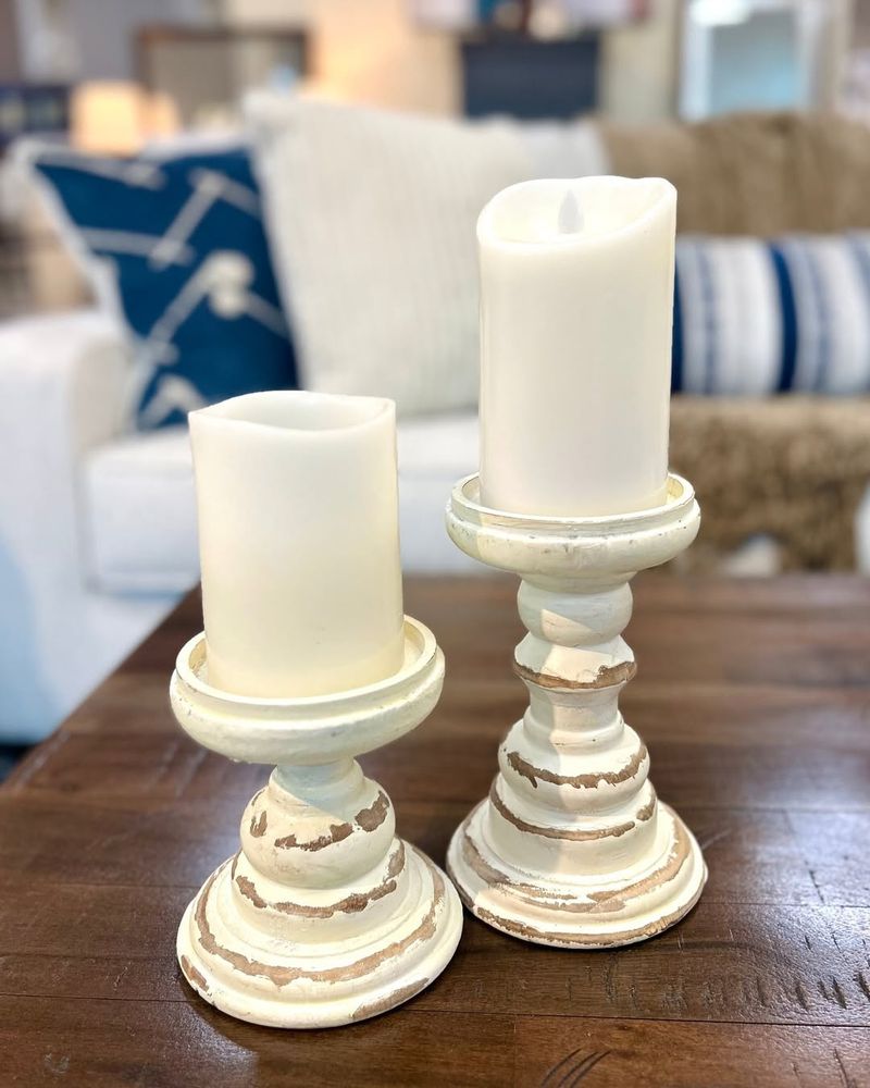 Rustic Candle Holders