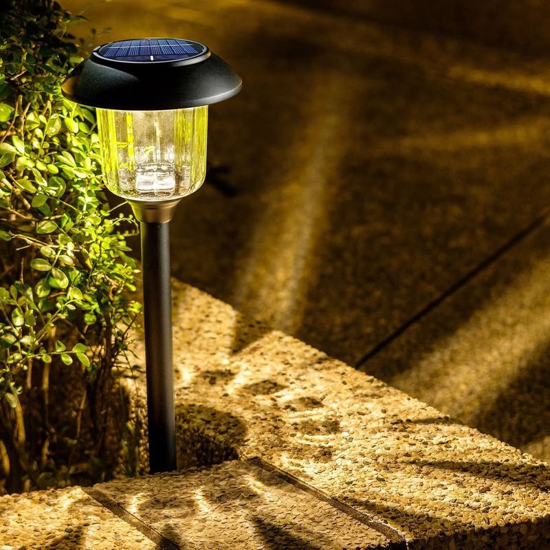 ADDS VALUE: Solar-Powered Garden Lights