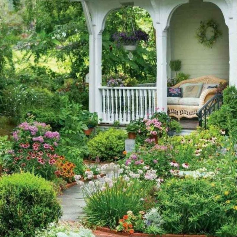 ADDS VALUE: Lush Flower Garden