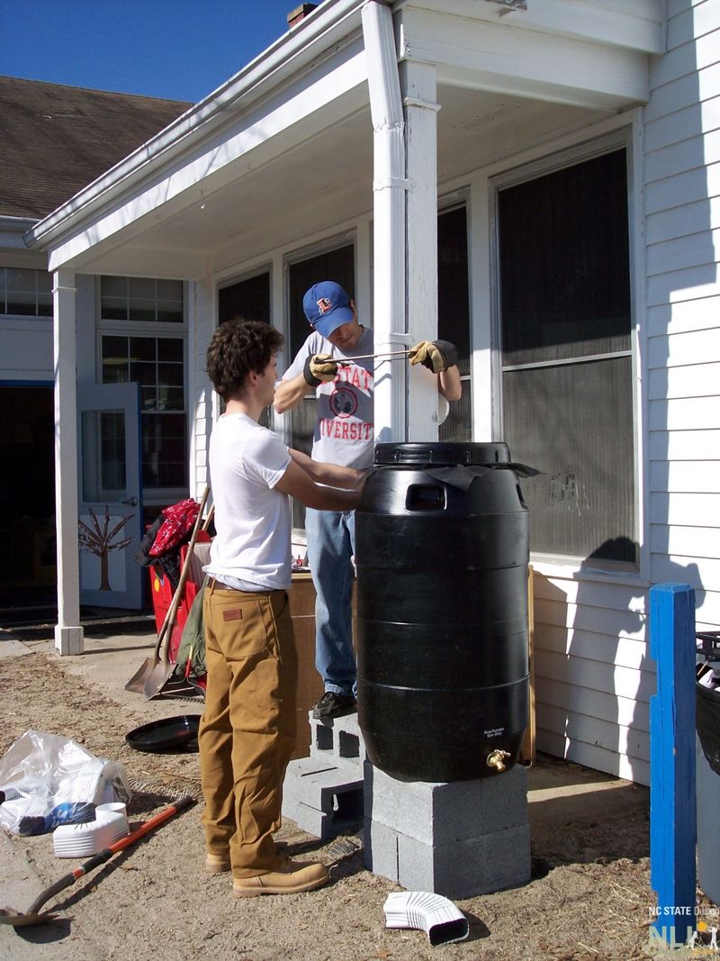 Installing a Rain Barrel