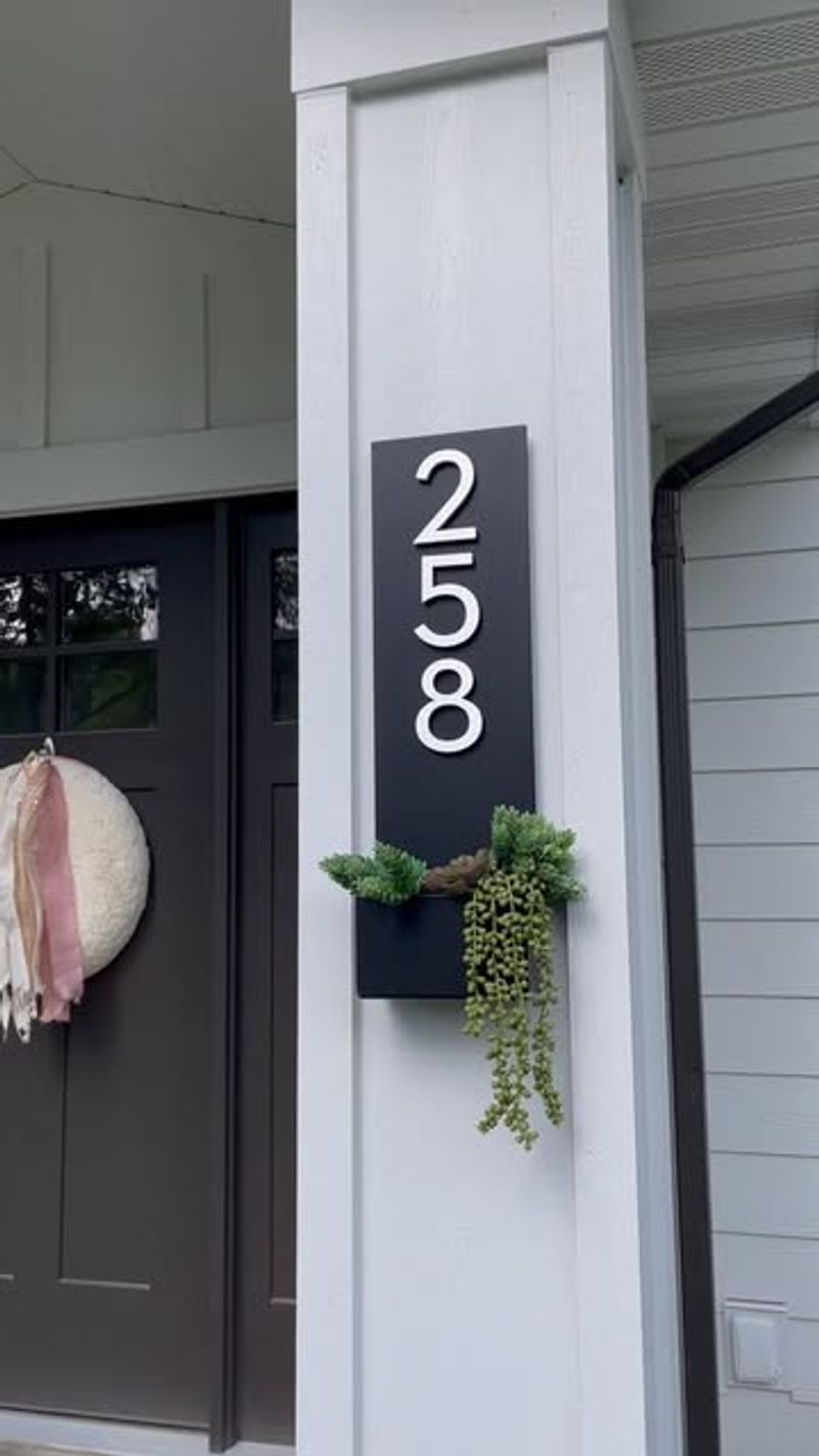 Statement House Numbers