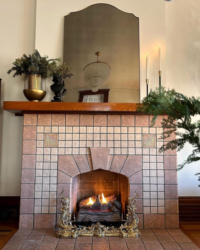 Tiled Fireplaces