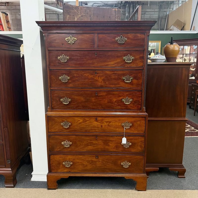 Georgian Mahogany Tallboy