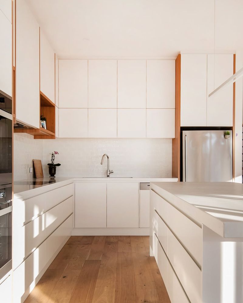 Minimalist White Kitchen