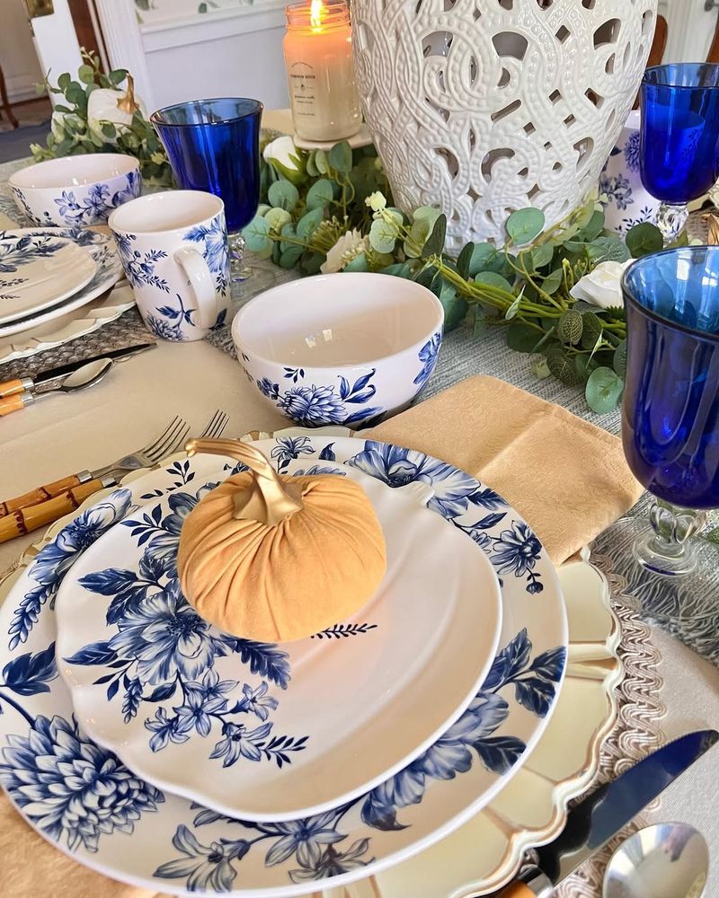 Cobalt Blue Tableware