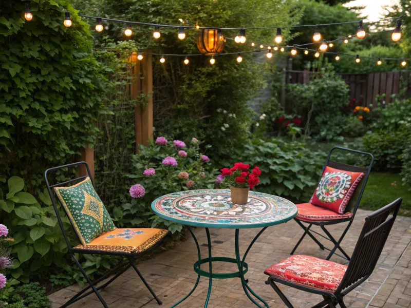 Whimsical Garden Patio