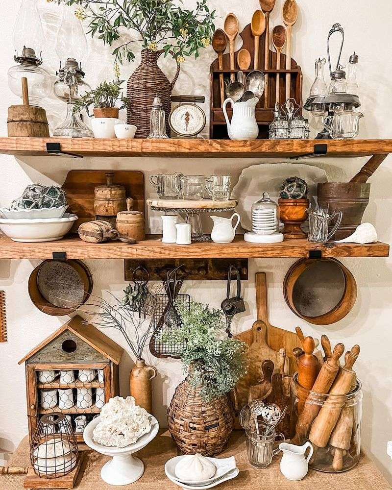 Rustic Wall Shelves