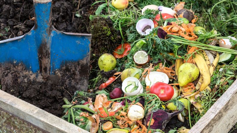 Rotting Compost Pile