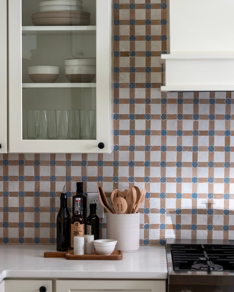 Patterned Backsplashes