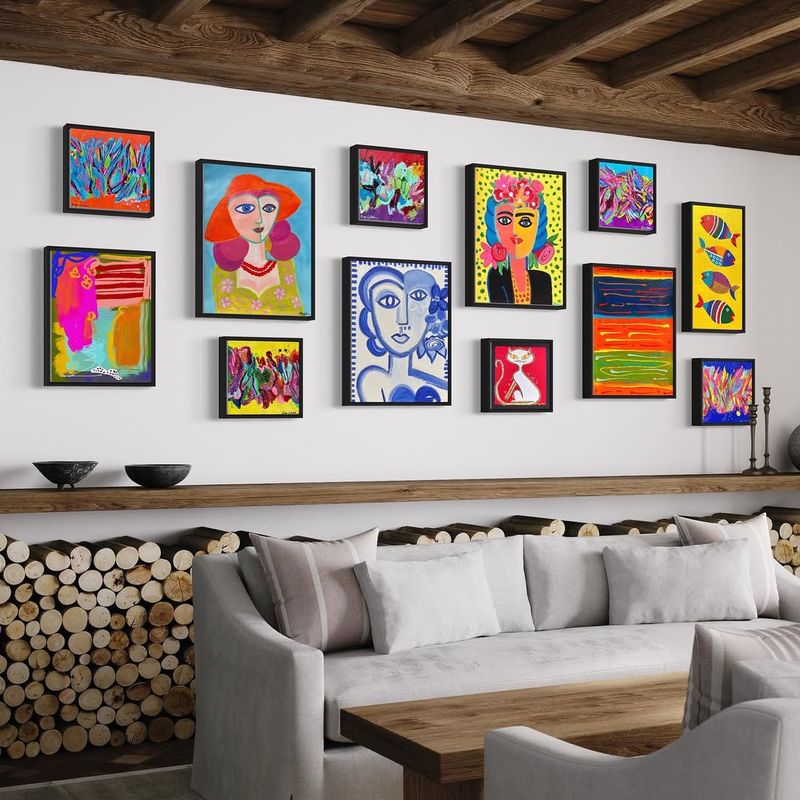 Eclectic Wall Collages