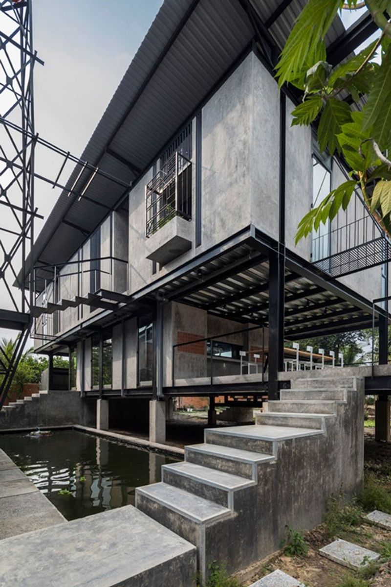 Vietnamese Riverside Villa