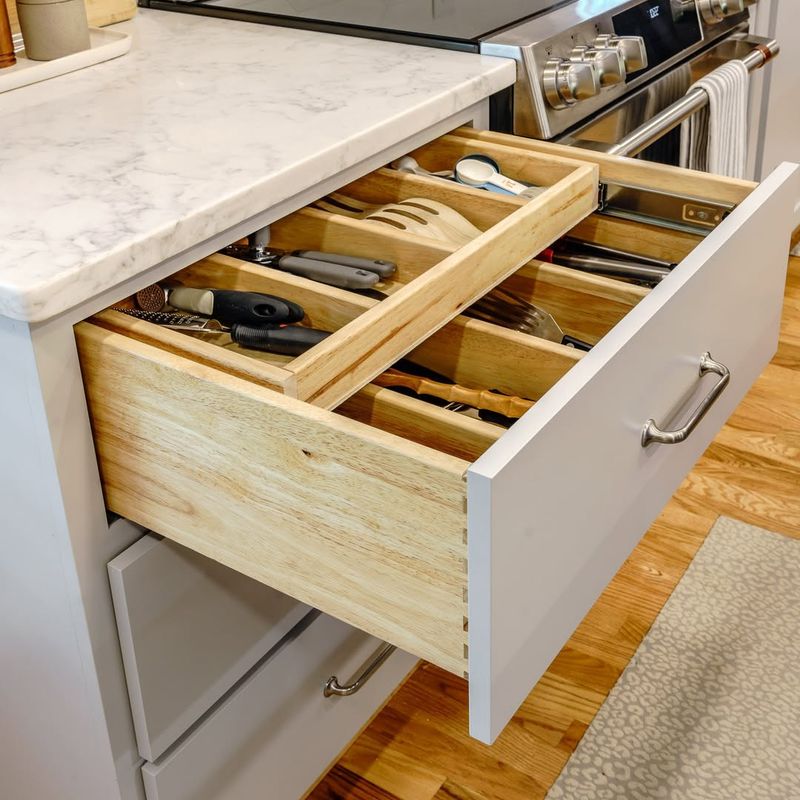 Hidden Cabinet Drawers