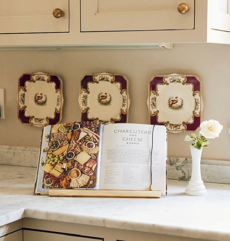 Vintage Cookbook Display