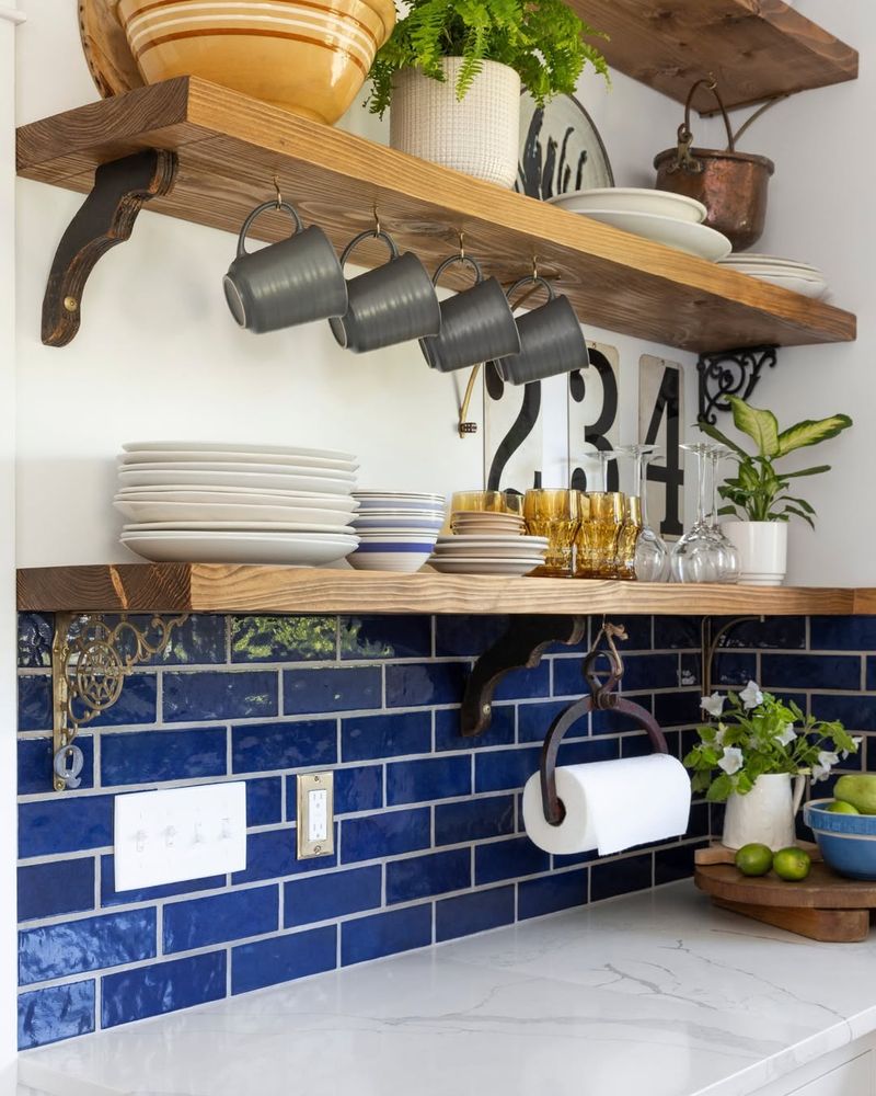 Reclaimed Wood Shelves