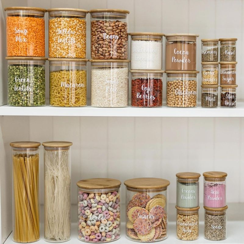 Glass Jar Pantry