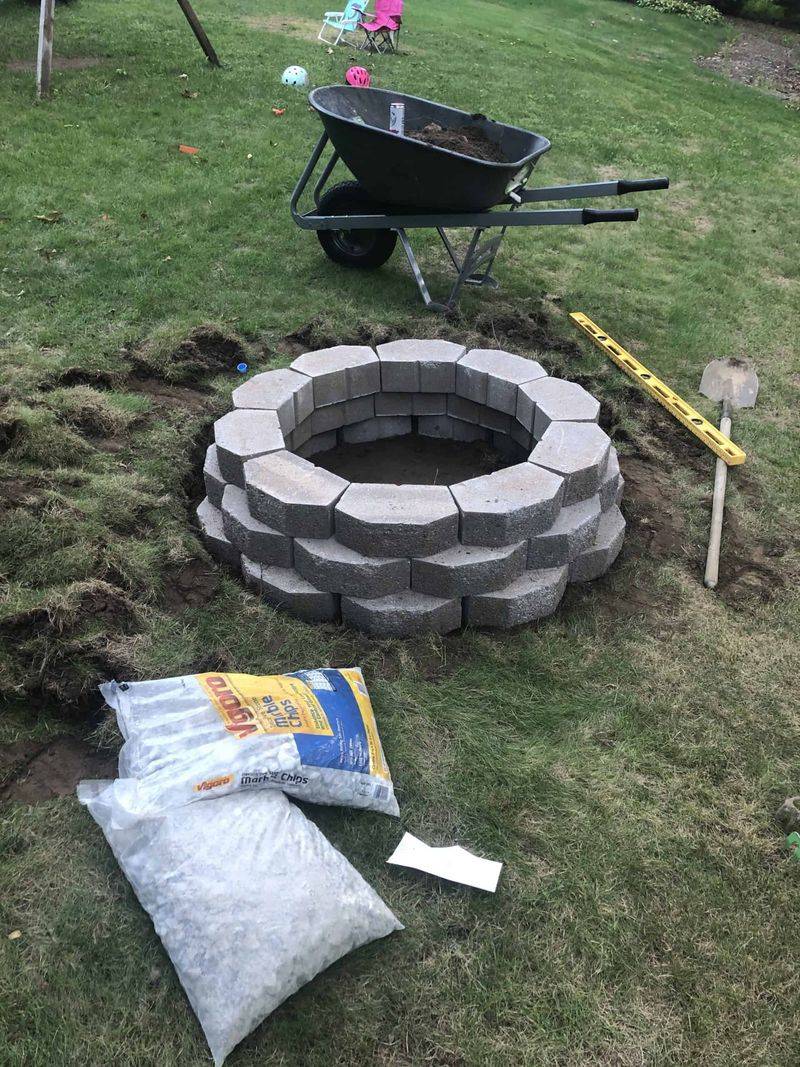 Building a Fire Pit