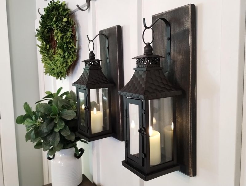 Rustic Iron Lanterns