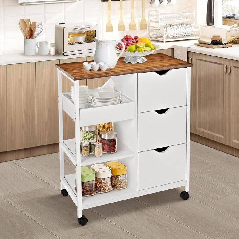 Rolling Kitchen Island