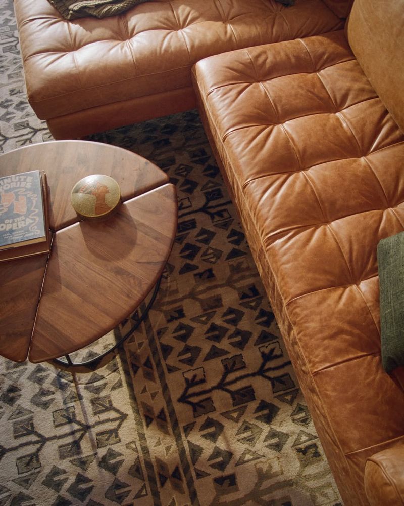 Faux Leather Couches