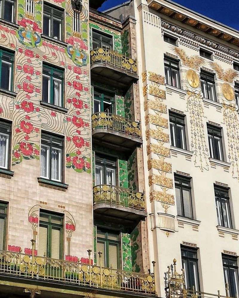 The Majolikahaus, Vienna, Austria