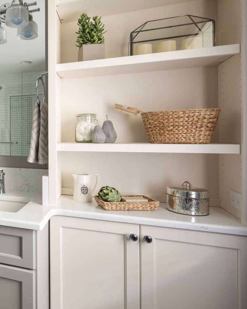 Use Open Shelving