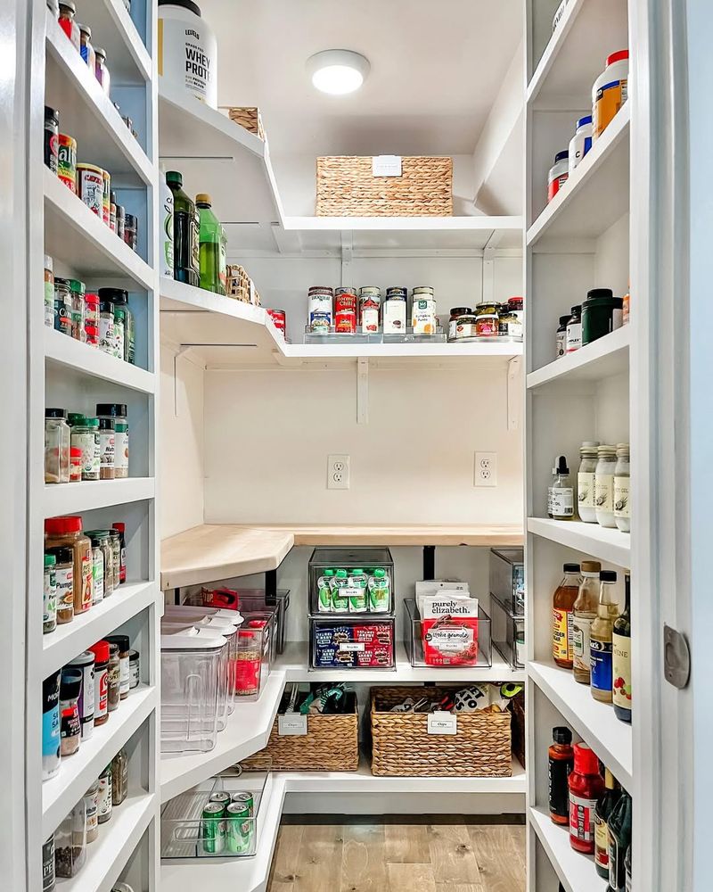 Add a Walk-In Pantry