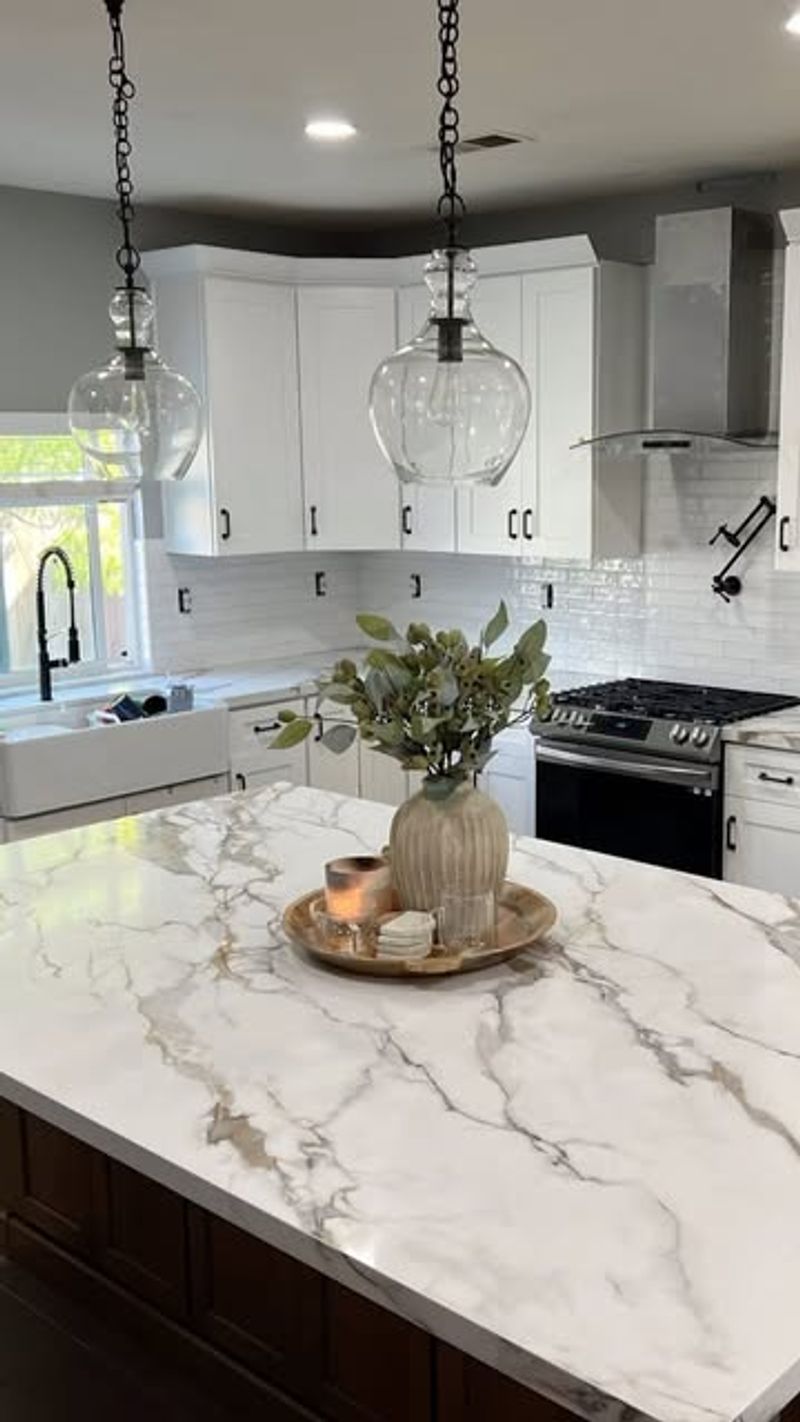 Upgrade to Marble Countertops