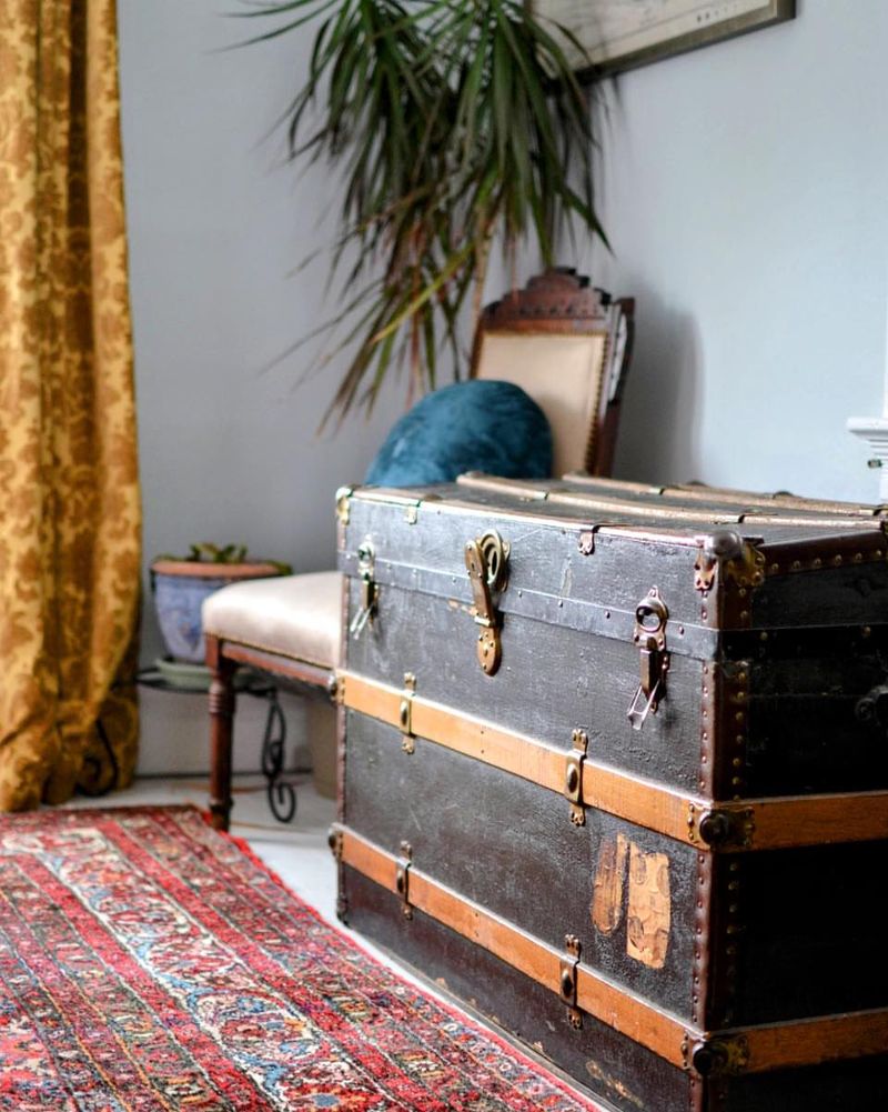 Use Old Suitcases as Storage or Decor